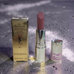 Yves Saint Laurent Loveshine Mini Lipstick — 201 Rosewood Blush 1.3g